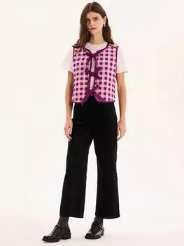 Стеганый жилет jojo OMNES, розовый