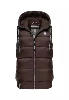 Стеганый жилет Kassidy NAVAHOO, цвет Dark Choco
