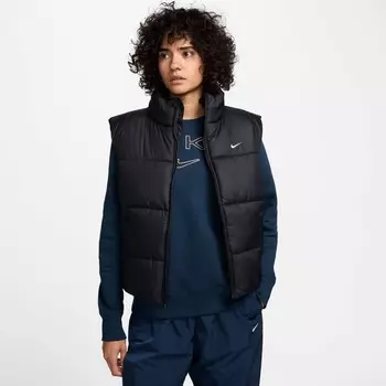 Стеганый жилет классический пуховик Nike Sportswear, черный