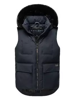 Стеганый жилет коричный зайчик xiv Navahoo, синий