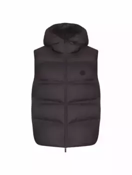 Стеганый жилет Lausen Moncler, тёмно-синий