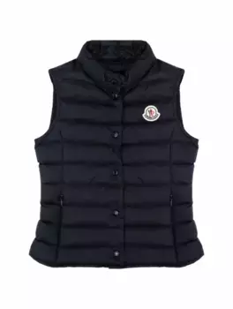 Стеганый жилет Liane Moncler, тёмно-синий