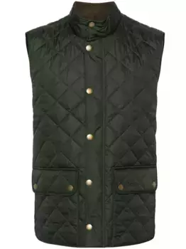 Стеганый жилет Lowerdale Barbour, зеленый