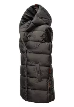 Стеганый жилет Мадилинаа NAVAHOO, антрацит