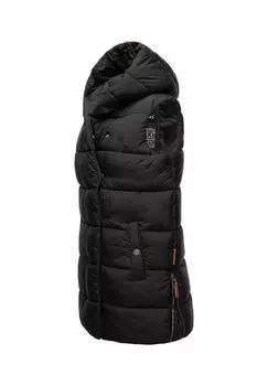 Стеганый жилет Мадилинаа NAVAHOO, черный