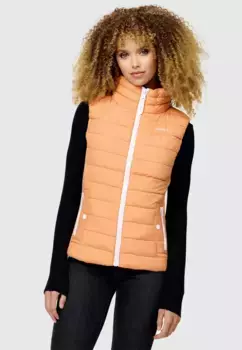 Стеганый жилет Marikoo "Reimii" с красивым стеганым узором, цвет Apricot Sorbet