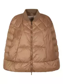 Стеганый жилет MAX MARA, коричневый