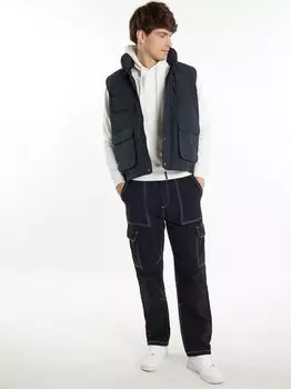 Стеганый жилет Mo, черный