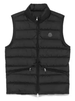 Стеганый жилет MONCLER, черный