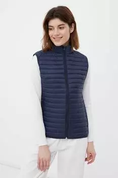 Стеганый жилет на молнии Finn Flare, синий