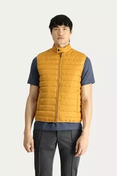 Стеганый жилет на молнии Kigili, желтый