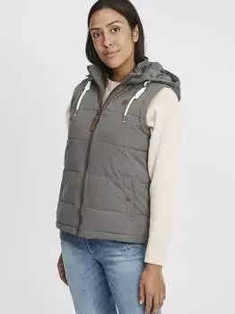 Стеганый жилет окслев Oxmo, серый