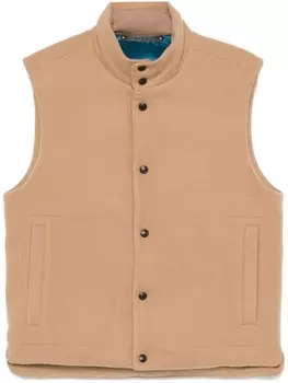 Стеганый жилет Paul Smith, коричневый