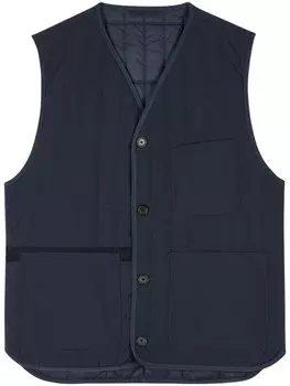 Стеганый жилет Paul Smith, синий