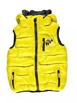 Стеганый жилет Peak Mountain Steppweste Ecarti, цвет Gelb/Schwarz