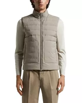 Стеганый жилет Peserico, коричневый/бежевый