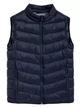 Стеганый жилет Polo Club Steppweste, темно-синий
