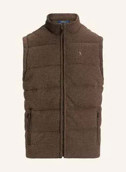 Стеганый жилет Polo Ralph Lauren, коричневый