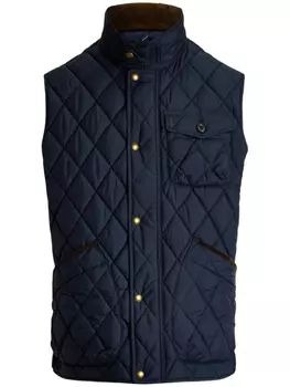 Стеганый жилет Polo Ralph Lauren, синий
