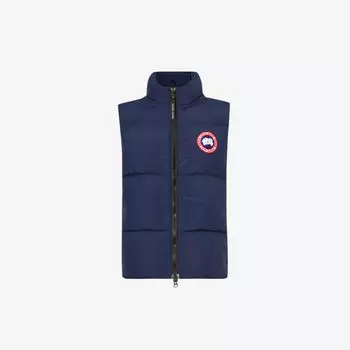 Стеганый жилет-пуховик Lawrence Canada Goose, цвет atlantic navy