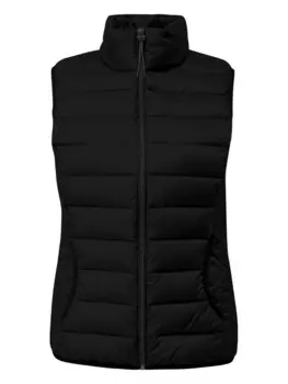 Стеганый жилет QS by sOliver, черный