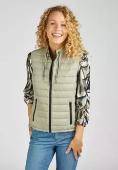 Стеганый жилет Rabe "Жилет RABE", зеленый