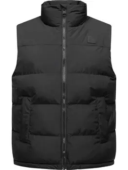 Стеганый жилет ragwear Savan, черный