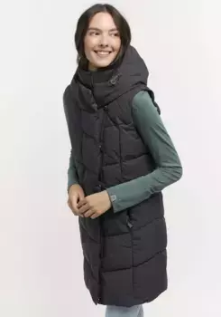 Стеганый жилет Ragwear, серый