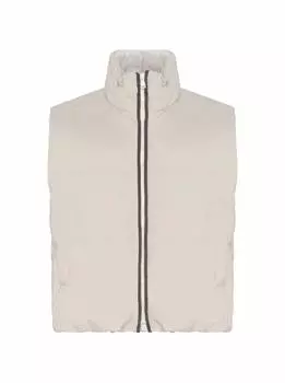 Стеганый жилет с цепью мониль Brunello Cucinelli