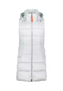 Стеганый жилет с капюшоном zero, цвет Micro Chip