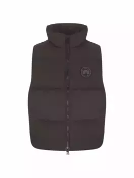 Стеганый жилет с логотипом Canada Goose, серый