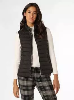 Стеганый жилет S.Oliver, черный