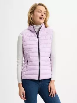 Стеганый жилет S.Oliver, сиреневый