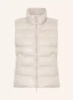 Стеганый жилет с пайетками Princess Goes Hollywood, бежевый