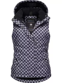 Стеганый жилет с принтом hesty Ragwear, сиреневый