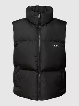 Стеганый жилет с пришивкой этикеток Low Lights Studios, черный