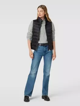 Стеганый жилет с пришивкой этикеток Polo Ralph Lauren, черный