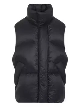 Стеганый жилет с высоким воротом MORDECAI, черный