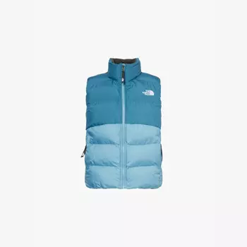 Стеганый жилет Saikuru с вышитым брендингом The North Face, синий