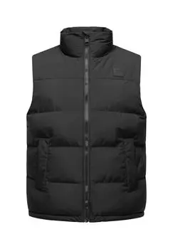 Стеганый жилет Саван Ragwear, черный