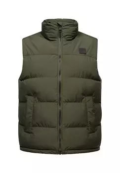 Стеганый жилет Саван Ragwear, темно-оливковый