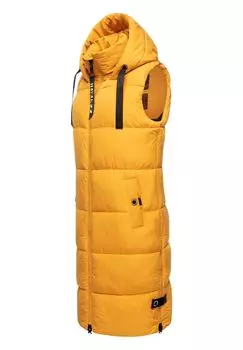 Стеганый жилет Schnuffelchen NAVAHOO, цвет Amber Yellow