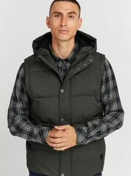 Стеганый жилет sdcollin Solid, зеленый