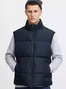 Стеганый жилет сдлео Solid, синий