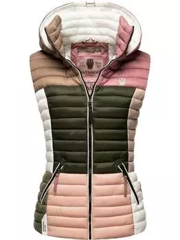 Стеганый жилет шадаа мультикультурный Navahoo, зеленый