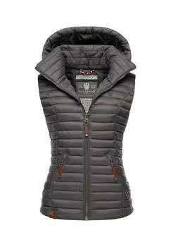 Стеганый жилет Шадаа NAVAHOO, антрацит