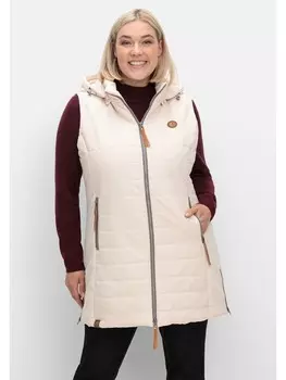Стеганый жилет sheego, цвет elfenbein