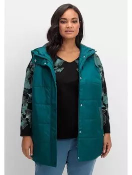 Стеганый жилет sheego Steppweste, цвет petrol