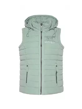 Стеганый жилет soccx, голубой