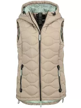 Стеганый жилет Sublevel, бежевый